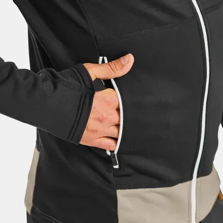 Ortovox Fleece Light Hoody Funktionsjacke black raven (Herren)