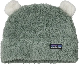 Patagonia Baby Furry Friends Fleece Mütze cover green (Junior)