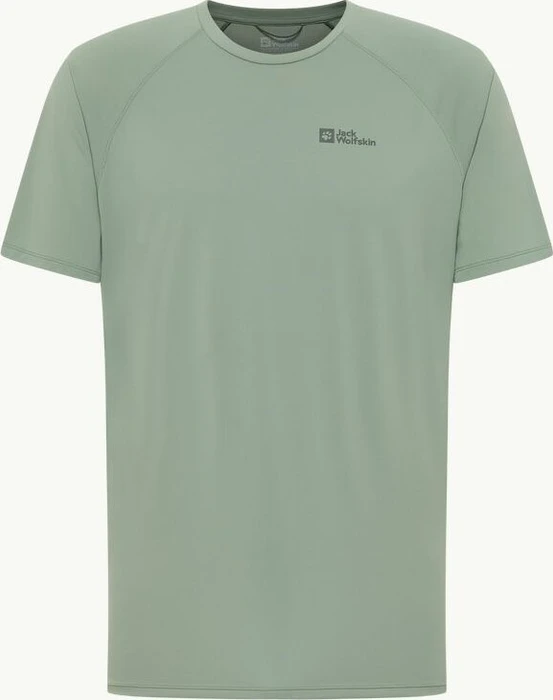 Jack Wolfskin Prelight Swift Funktionsshirt kurzarm eucalyptus (Herren)