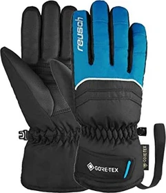Reusch Teddy Gore-Tex Skihandschuhe black/brilliant blue (Junior)