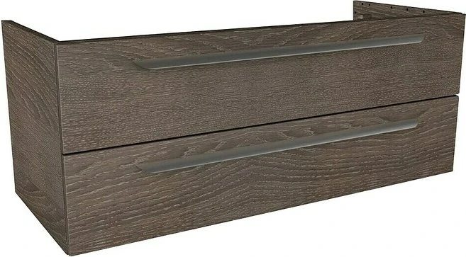 Lanzet M9 Waschtischunterschrank 119.2x48.9x48cm, Eiche Maron