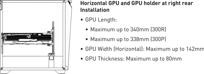 MSI MPG Gungnir 300P Airflow, schwarz, Glasfenster