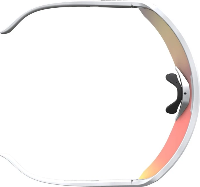 Scott Sport Shield white matt/red chrome