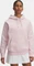 Under Armour Rival+ Fleece Hoodie prime pink light heather/prime pink (Damen) Vorschaubild