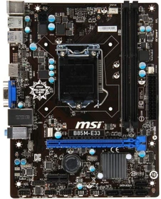 MSI B85M-E33 (Intel 1150)