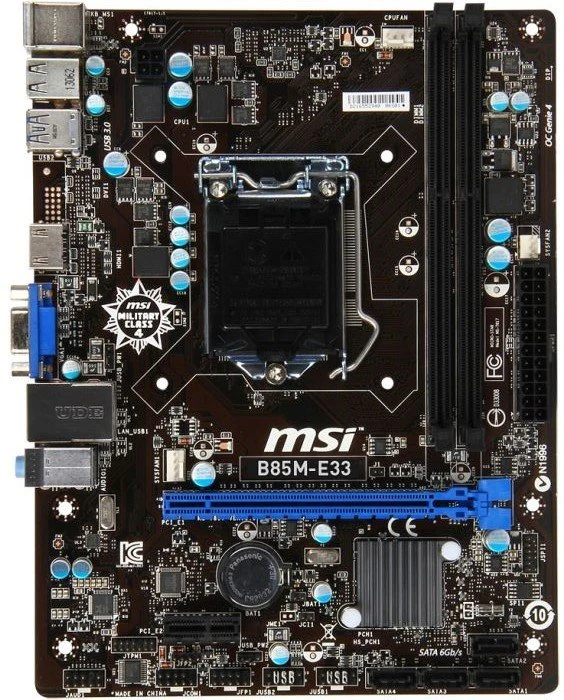 MSI B85M-E33 (Intel 1150)
