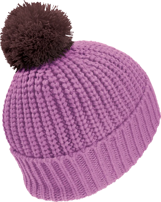 Jack Wolfskin Pompom Badge Beanie vivid orchid (Junior)