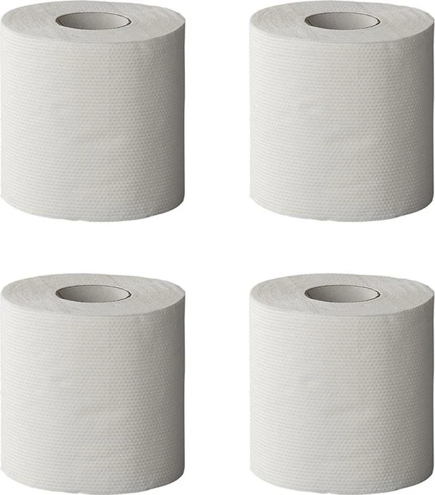 Travellife Toilettenpapier schnell löslich 2-lagig weiß, 4 Rollen