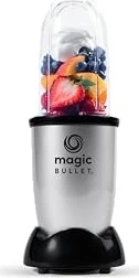 NutriBullet Magic Bullet Smoothie Maker Standmixer silber
