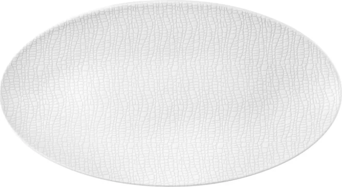 Seltmann Weiden Life Fashion luxury 25676 Servierplatte oval 33x18cm white