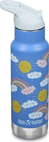 Klean Kanteen Kid Classic Flip Sport Cap Isolierflasche 355ml rainbow