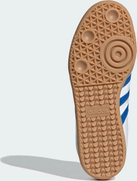 adidas Samba OG cloud white/blue/gum (Junior)