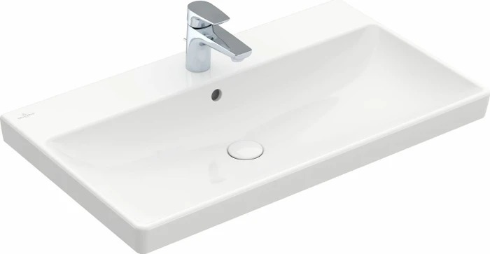 Villeroy & Boch Avento Schrankwaschtisch 800x470x165mm, mit Überlauf, weiß alpin