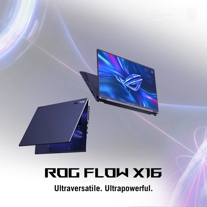 ASUS ROG Flow X16 GV601RW-M5093W, Ryzen 7 6800HS, 32GB RAM, 2TB SSD, GeForce RTX 3070 Ti, DE