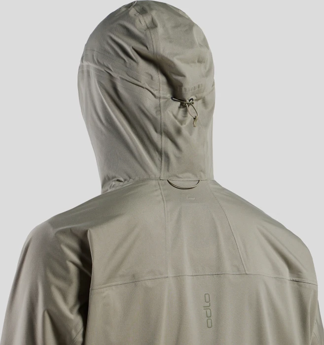 Odlo Waterproof X-Alp Performance Knit Laufjacke vetiver (Herren)