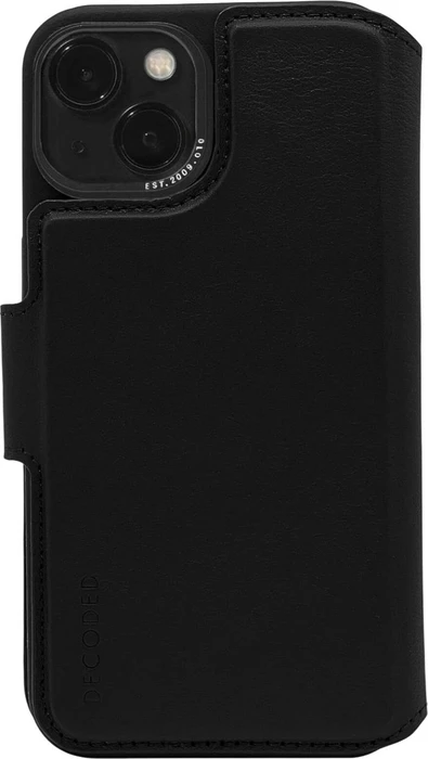 Decoded Leather Modu Wallet für Apple iPhone 14 Plus schwarz