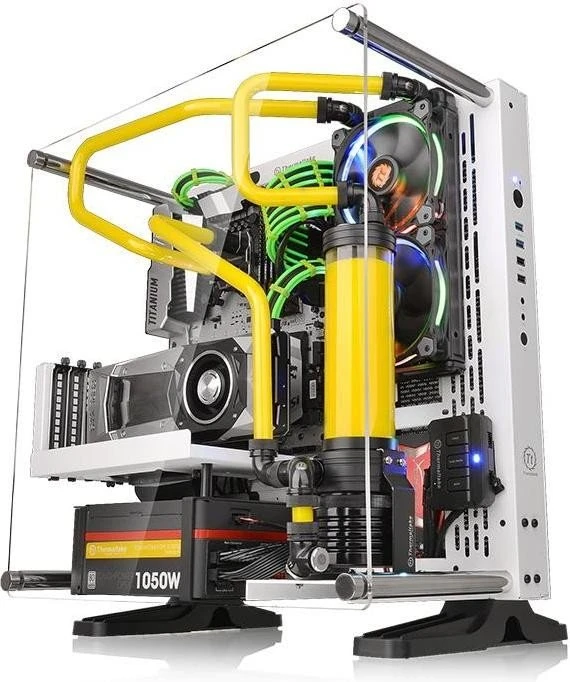 Thermaltake Core P3 Snow Edition weiß, Acrylfenster