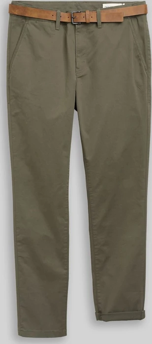 Tom Tailor Chino mit Gürtel Hose grün (Herren)