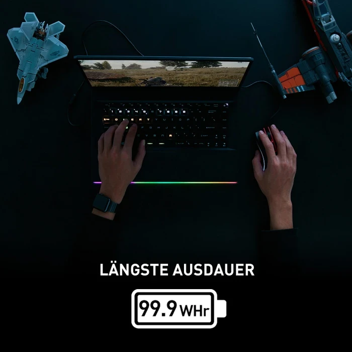 MSI GE76 Raider 11UH-082, Core i9-11980HK, 32GB RAM, 2TB SSD, GeForce RTX 3080, DE