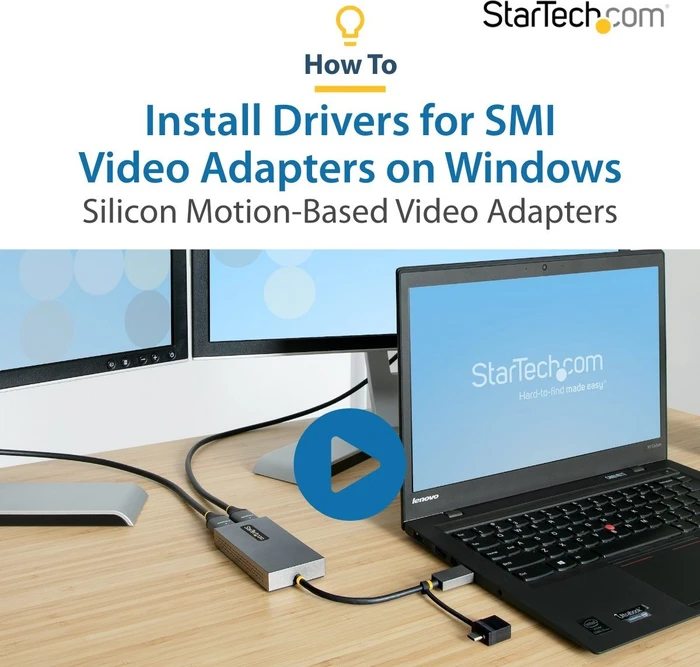 StarTech USB-A auf VGA/HDMI Dual Monitor Adapter