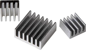 passiv Kühlkörper, 3er-Pack, Aluminium
