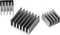 passiv Kühlkörper, 3er-Pack, Aluminium Vorschaubild