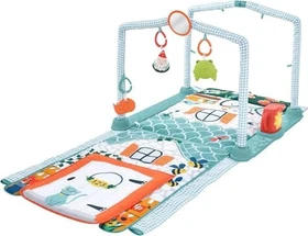 Mattel Fisher-Price 3-in-1 Kleine Ferienhaus Spieldecke