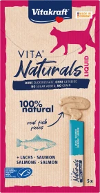 Vitakraft Vita Naturals Stick, Lachs, 75g (5x 15g)