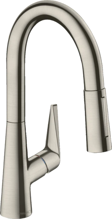 Hansgrohe Talis M51 160 2jet ausziehbar edelstahl finish