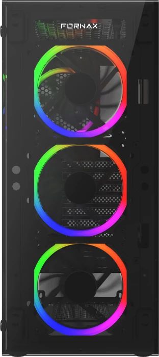 Gembird Fornax 1500RGB Black, Acrylfenster
