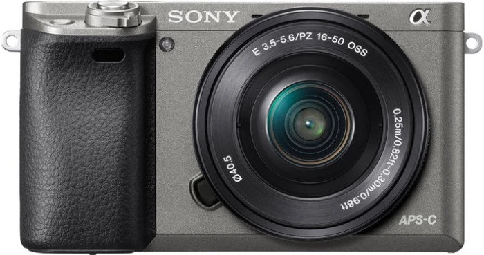 Sony Alpha 6000 grau mit Objektiv E PZ 16-50mm 3.5-5.6 OSS