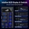 ASUS ROG Azoth Wireless Gaming Keyboard, PBT, hot-swap, ROG NX STORM, USB/Bluetooth, US Vorschaubild