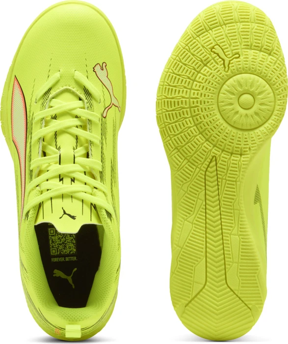 Puma Ultra 6 Play IT yellow alert/puma black/puma silver (Junior)