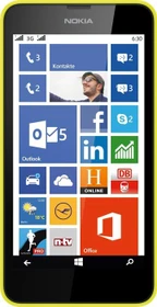 Nokia Lumia 630 gelb