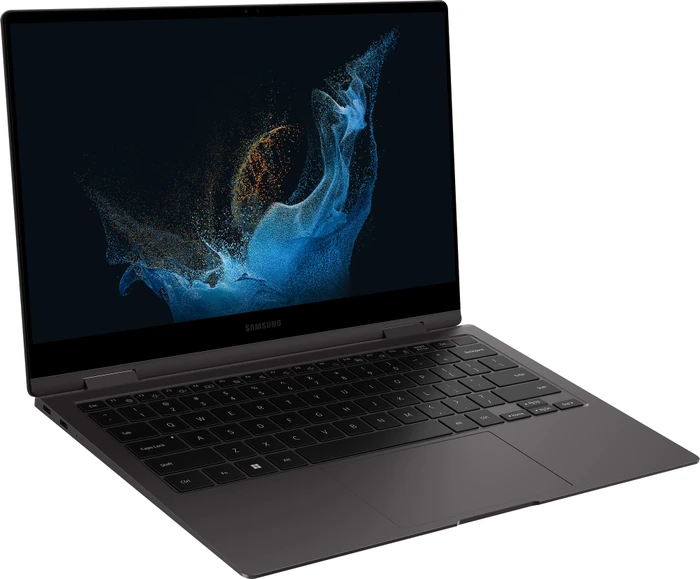 Samsung Galaxy Book2 Pro 360 13, Graphite, Core i5-1240P, 8GB RAM, 256GB SSD, DE