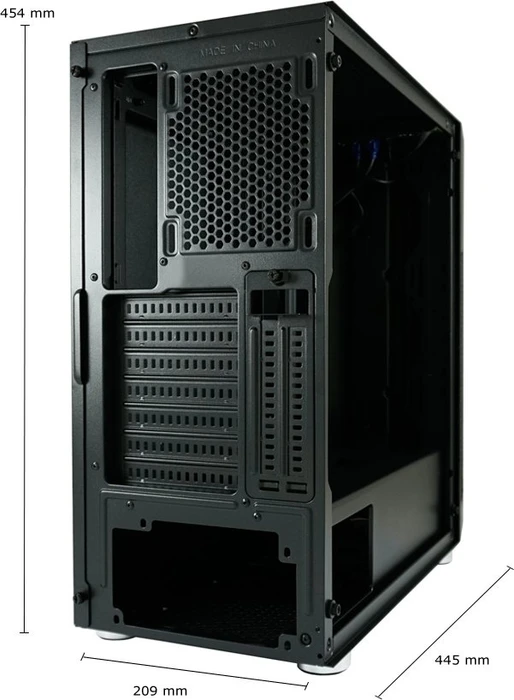LC-Power Gaming 702B Skyscraper_X, Glasfenster