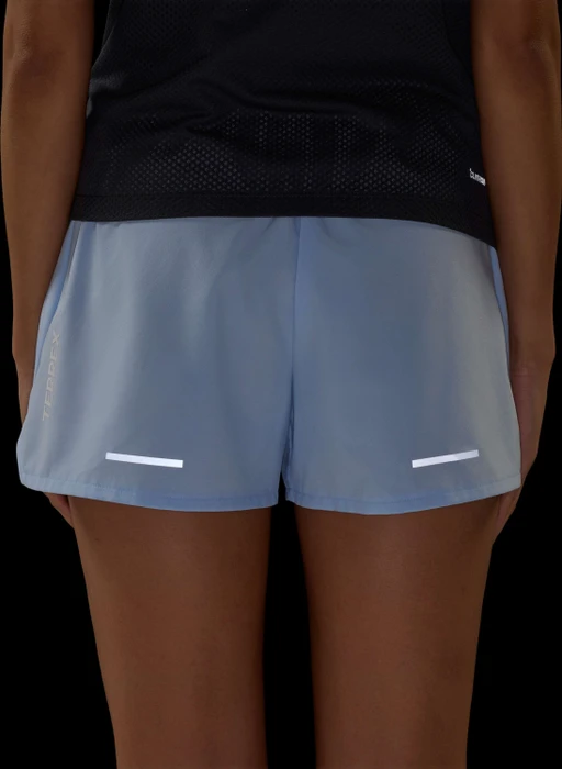 adidas Terrex Experior Clima365 Laufhose kurz glow blue (Damen)
