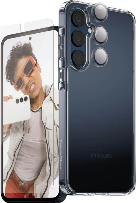 PanzerGlass Care Flagship 3-in-1 Bundle für Samsung Galaxy A36 5G