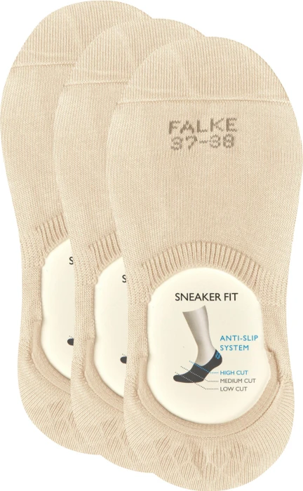 Falke Step Socken cream, 3 Paare (Damen)
