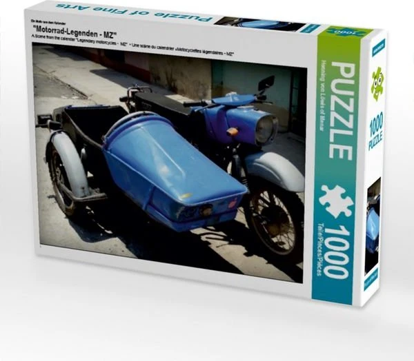 Calvendo Ein Motiv aus dem Kalender Motorrad-Legenden - MZ