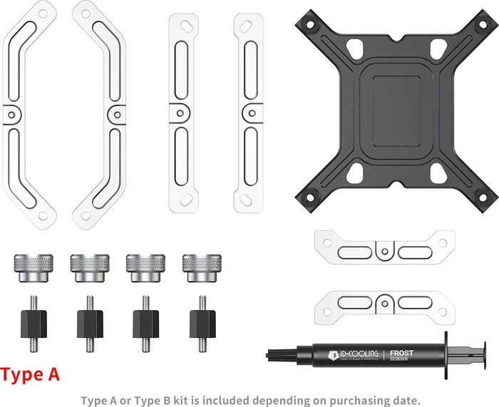 ID-Cooling Space LCD SL240 XE White