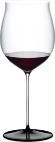 Riedel Fatto A Mano Black Tie Burgunder Grand Cru Rotweinglas