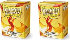 Dragon Shield Matte Sleeves Standard yellow, 100 Stück