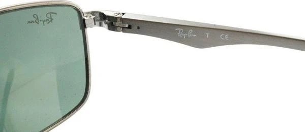 Ray-Ban RB3498 61mm gunmetal/green