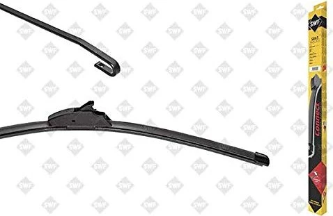 Swf 262260 Spazzola Tergicristallo Flat Blade – 650 Mm / 26 Pollici, Compatibile Con Nissan Qashqai, Toyota Auris, Peugeot 206, Renault Kadjar