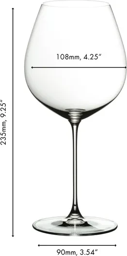 Riedel Veritas Alte Welt Pinot Noir Glas, 4 Stück
