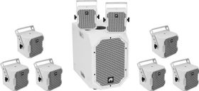 Omnitronic BOB-10A + 8x BOB-4 schwarz