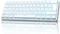 Dierya DK61SE, 60%, weiß, LEDs blau, BLUE Switches, USB, DE Vorschaubild