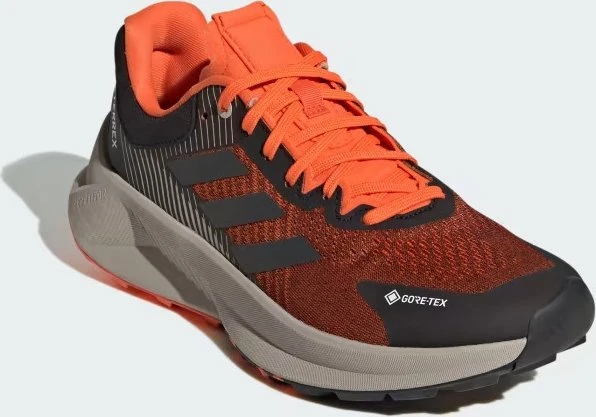 adidas Terrex Soulstride Flow GTX core black/grey six/semi impact orange (Damen)