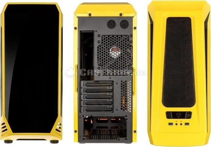 BitFenix Aegis Core gelb, Acrylfenster
